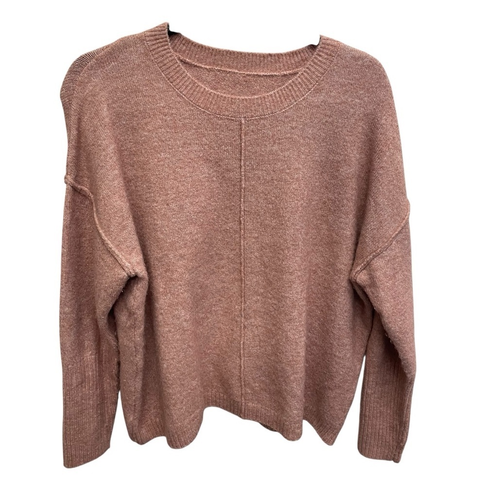 Legendary outfitters women’s pink knit sweater large cozy oversized